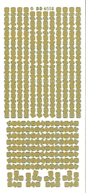 016G-Peel Borders & Corners Gold - DD6558