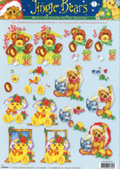 Christmas Jingle Bears - 01JB