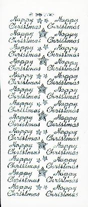 026G-Peel Happy Christmas Gold - DD2702