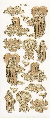 038S-Peel Wedding Couple Silver - DD6421