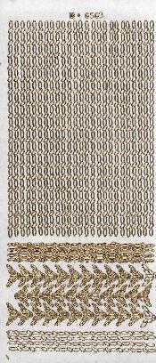 048S-Peel Borders Silver - DD6563