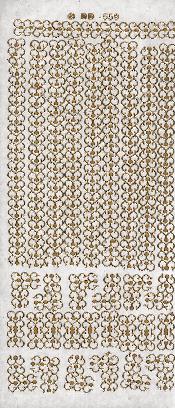 049G-Peel Borders and Corners Gold - DD6559