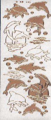 055G-Peel Dolphins Gold -DD5806