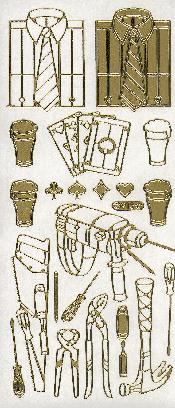 061G-Peel Shirts Ties and tools Gold - 9336019