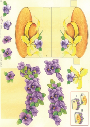 Flower Hat - 068N