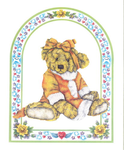Teddy 1 Size 10 x 8 - 077