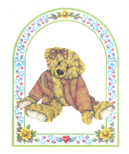 Teddy 3 Size 10 x 8 - 079