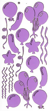 079SL-Peel Balloons Colour: Soft Lilac -XP6414