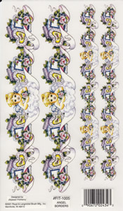 EZ Rub Ons Angel Borders - 1005FIT