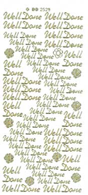 101G-Peel  Well Done Gold - DD2529