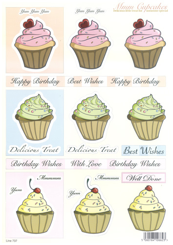 DieCut Fioled Step by Step sheets - 9737