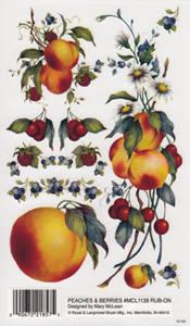 EZ Rub On Peaches and Berries - 1139MCL