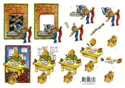 In The Window At The Desk - 118634