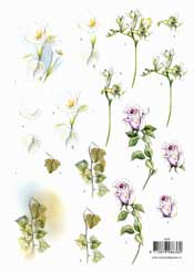 Flower with Stems - 118636