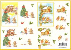 Christmas Bird House - 118657