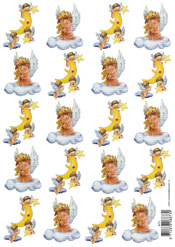 Baby Angels in The Night Clouds - 118873