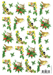 Bird on Branch - 118879