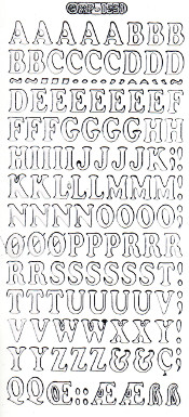 118ST-Peel Capital Letters Silver Transparent -XP1551