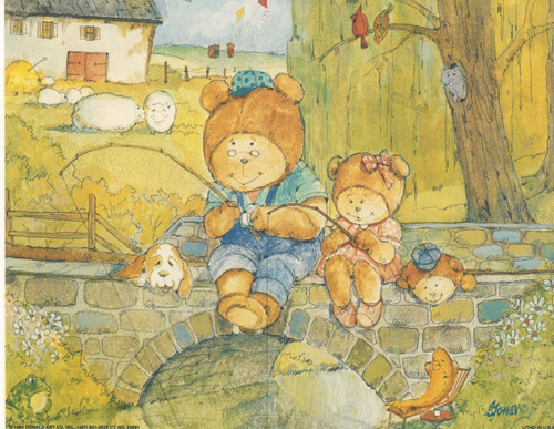 Teds Fishing 10 x 8 Pack of 6 prints - 1234166