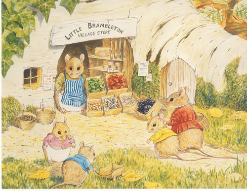 Woodland Grocer 8 x 10 Pack of 6 Prints - 1234179