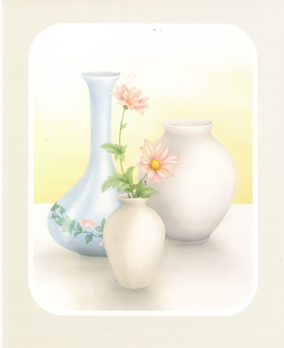 Vase of flowers 1 pack of 5 - 123430