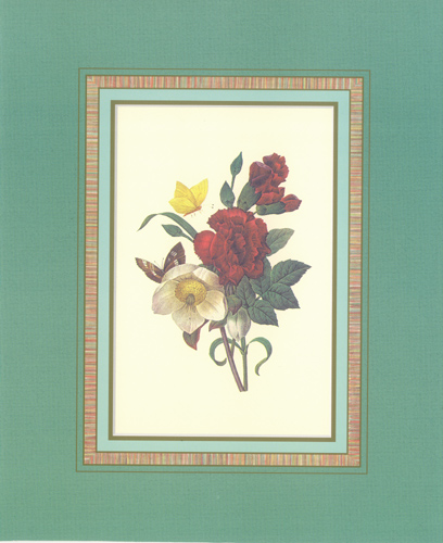 Butterflies and flowers 10 x 8 - 123486