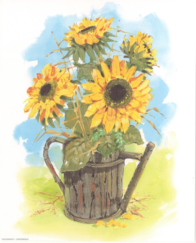Sunflowers 10 x 8 Pack of 6 Prints - 123498