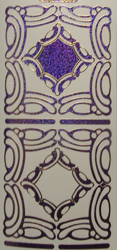 Frames 1 Holographic Purple - 150PU-Peel