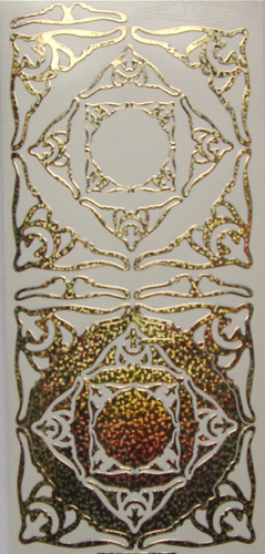 Frames 2 Holographic Gold - 151G-Peel