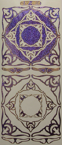 Frames 2 Holographic Purple - 151PU-Peel