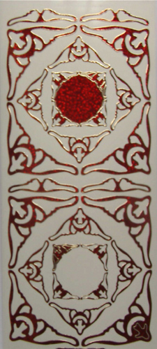 Frames 2 Holographic Red - 151R-Peel