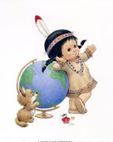 World Traveller Print Size 8 x 6 - 1532