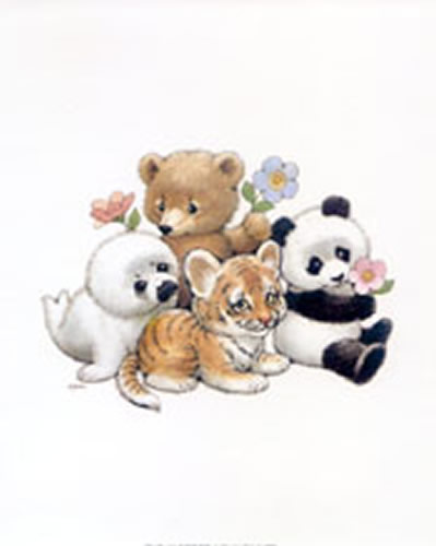 Animal Pals Print Size 8 x 6 - 1535