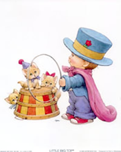 Little Ringmaster Print Size 8 x 6 - 1545