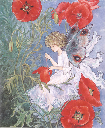 Pack of six prints Garden Fairies 2 - 1606