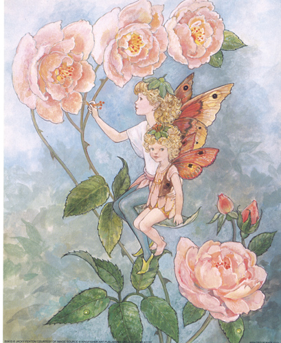 Pack of six prints Garden Fairies 4 - 1608