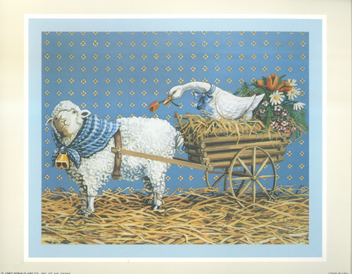 Sheep Cart 10 x 8 - 1654