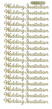 Wedding Invitation Silver - 168S-Peel