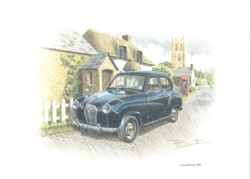 Austin A35 I pack of 5 prints - 1698