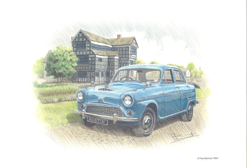 Austin A50 1 Pack of 6 prints - 1691
