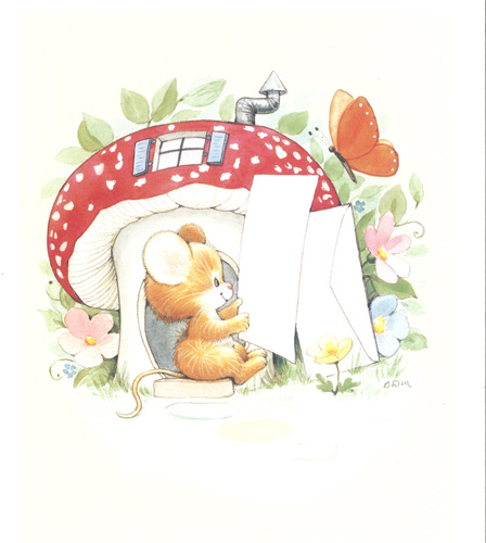 Morehead A letter for mouse - 1727