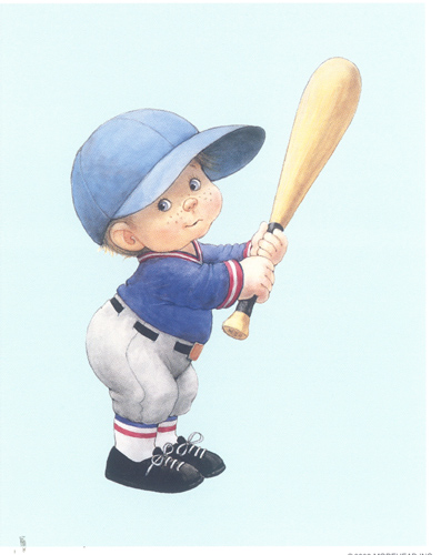 Morehead Baseball Boy 5 x 4 - 1740