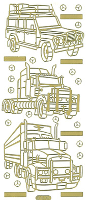 181S-Peel 4 x 4 Truck and Lorries Silver -9336069