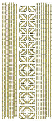 190G-Peel Borders and Corners Gold - DD6586