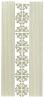 193G-Peel Borders And Corners Gold - DD6583