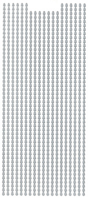 196S-Peel Borders Silver - DD7039