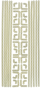 206S-Peel Borders and Corners Silver - DD6582