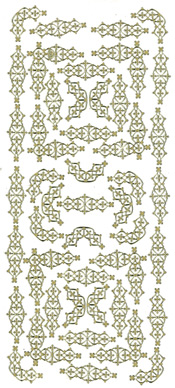 213S-Peel Borders and Corners Silver -DD6597