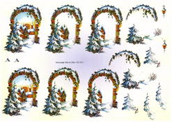 Archway Winter Scene - 218101