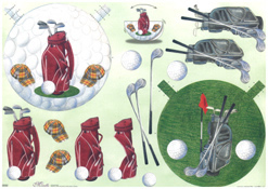 Swing Card - Golf. - 222002